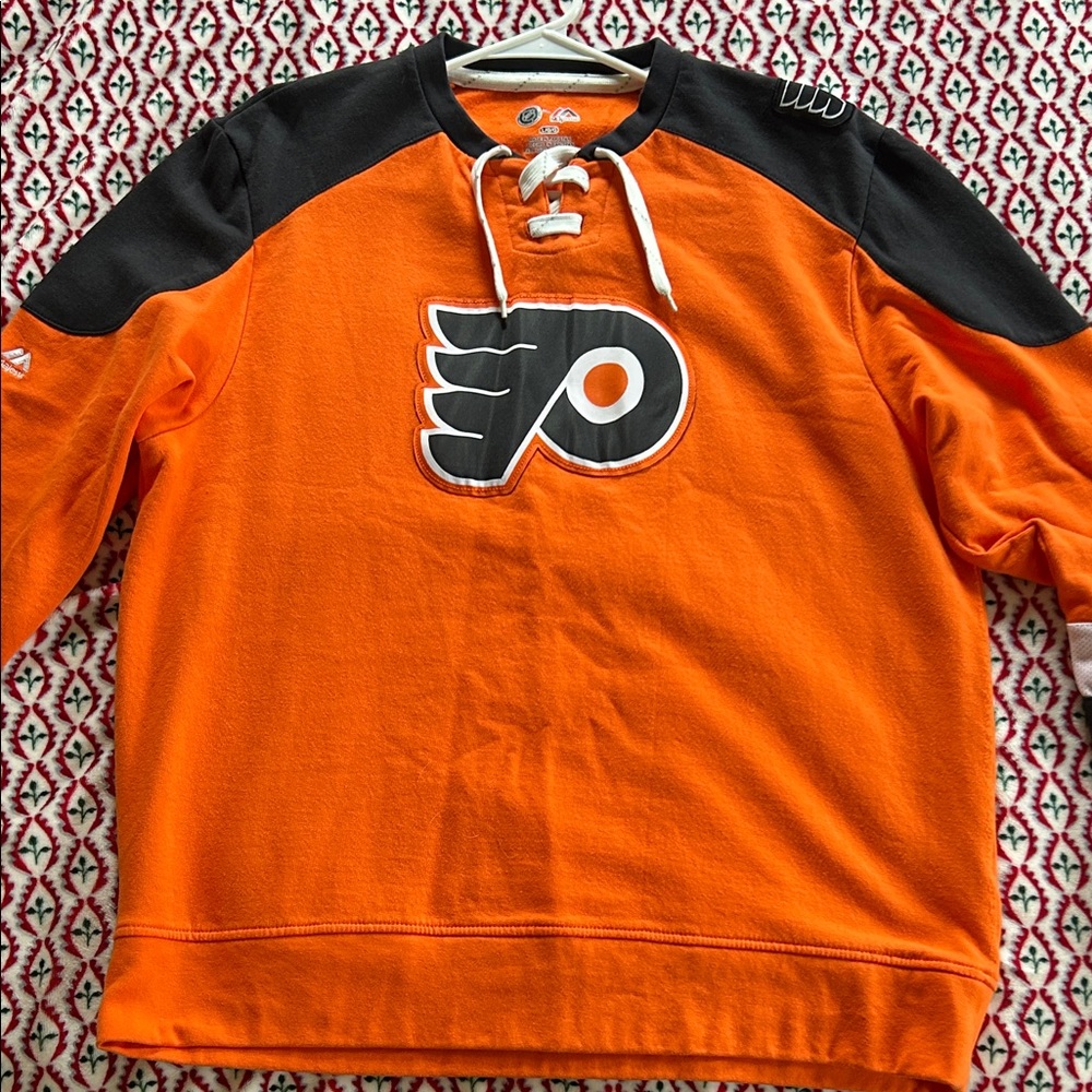Women’s Flyers Sweatshirt Orange and Black